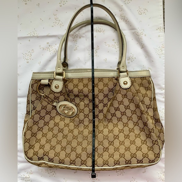 Gucci Monogram Bag Tote Purse - Picture 8 of 13